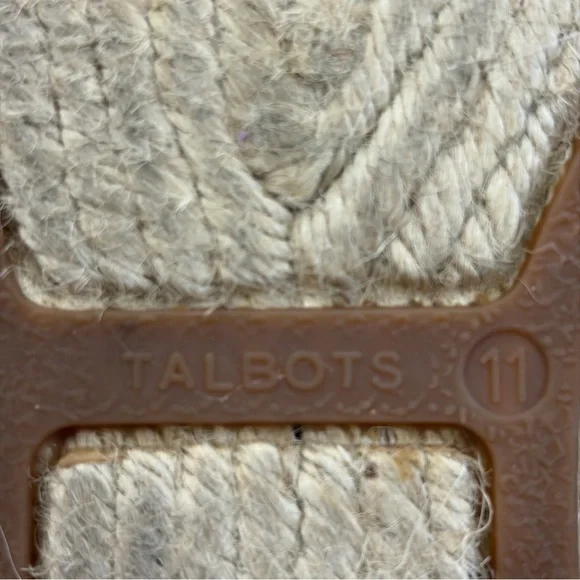 Talbots Ivy Espadrille Flats with Embroidered Giraffes - Picture 8 of 9